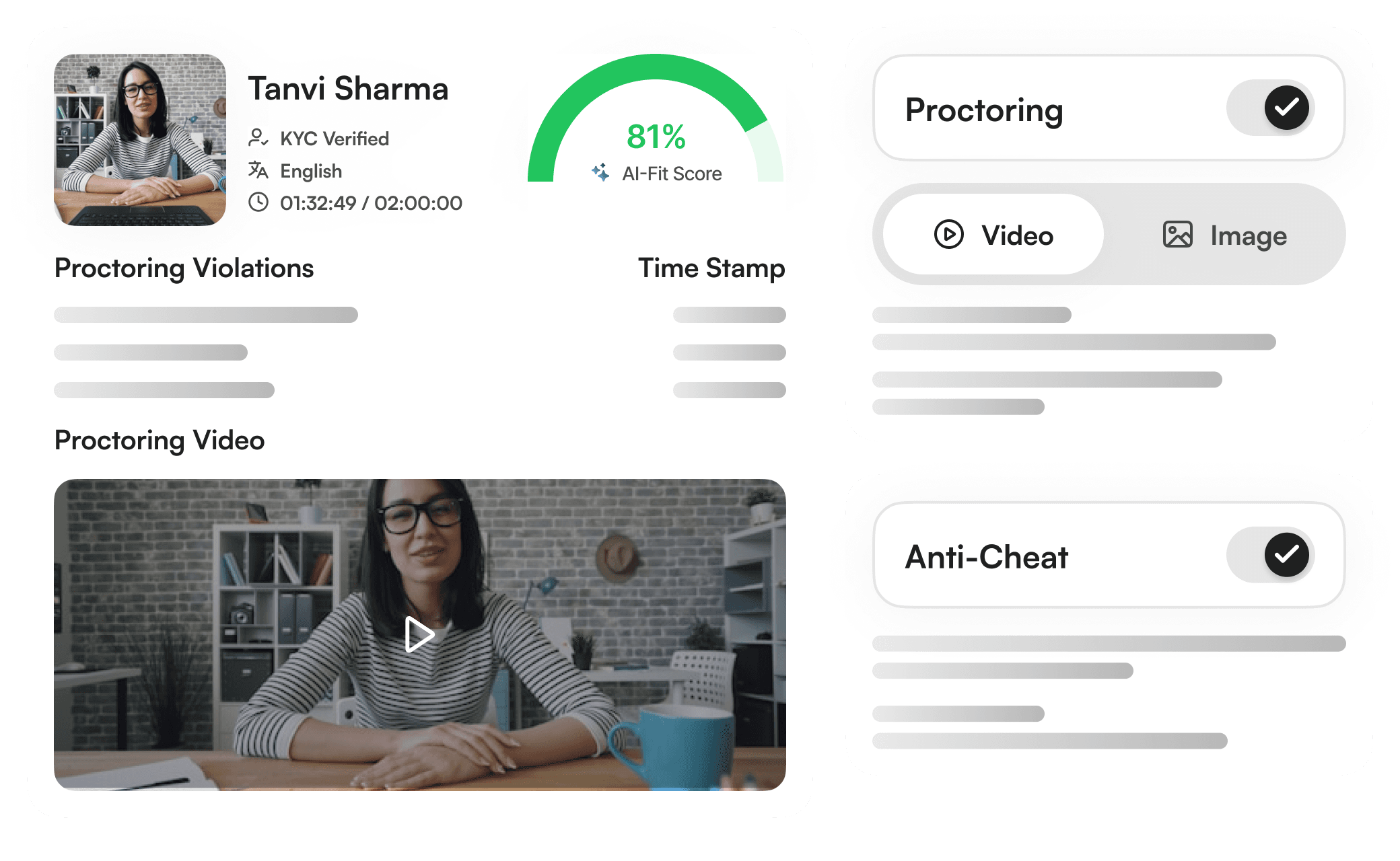 Real-Time Proctoring
